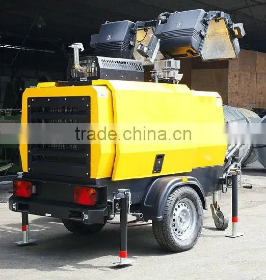 Hot Sale Mobile High Mast Light Tower Generator