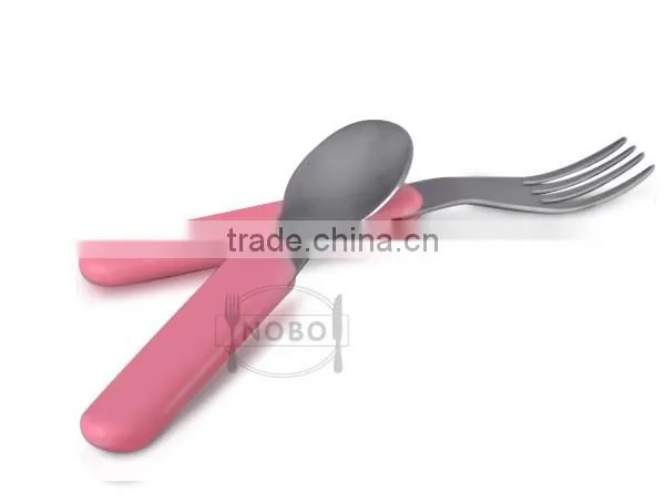 Nobo cute design child tableware fork/spoon