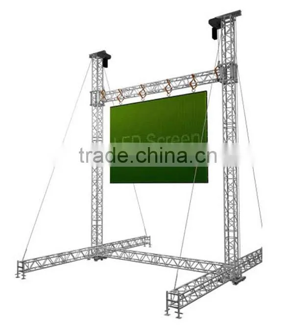 outdoor aluminum LED display screen truss