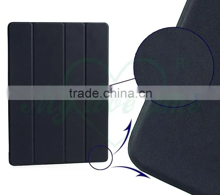 Factory Newest Leather Tablet Holster for Ipad pro with Stand