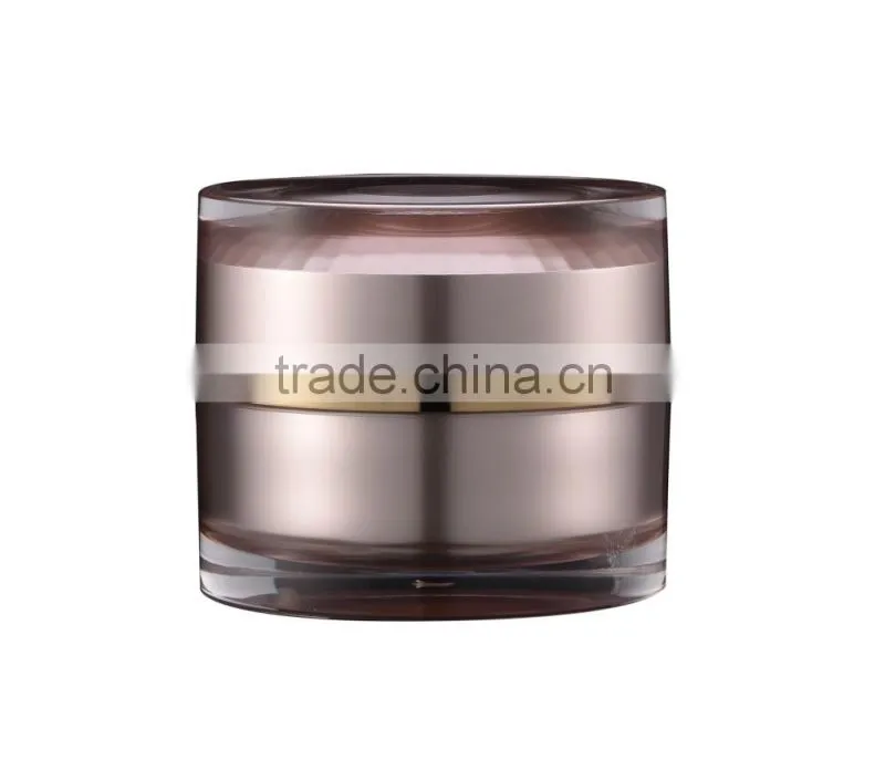 facial cream container, plastic cosmetic cream jar, plastic cream jar
