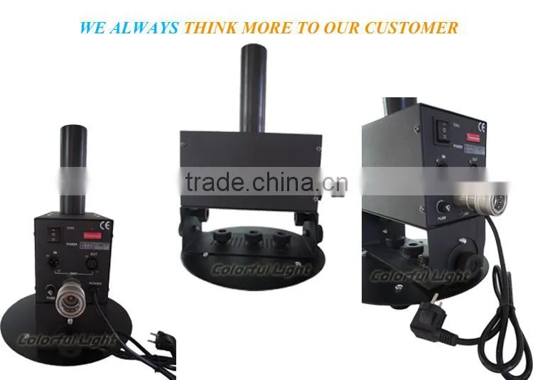 China Supplier Angle Adjustable 8-10m Height CO2 Machine