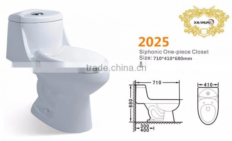 Sanitary Ware Importers ,White Siphonic Floor Mounted ,Chaozhou One Piece Toilet