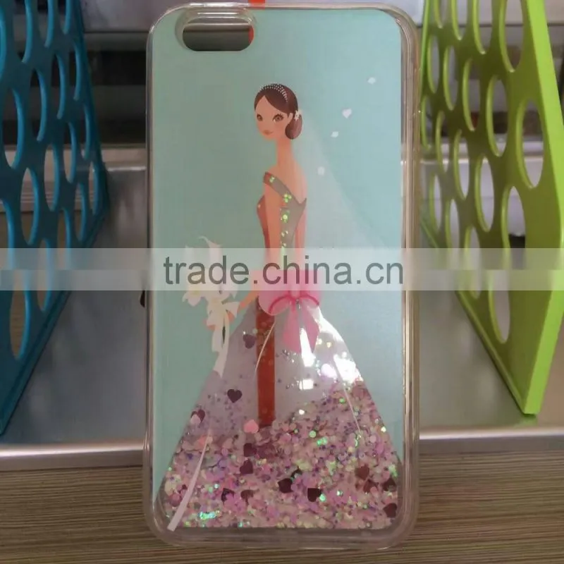 Liquid Glitter Stars Bling Moving Latest Design TPU Case Cover For iPhone & Samsung
