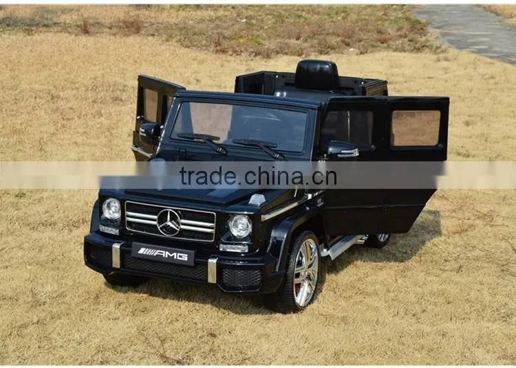 Licensed Mercedes Benz G63 Ride on Car 12v Double Door Open Battery Operated Baby