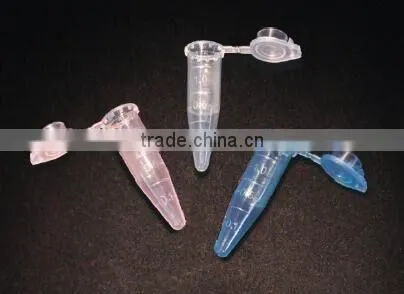 Hinged Lid With Conical Bottom Centrifuge Tube