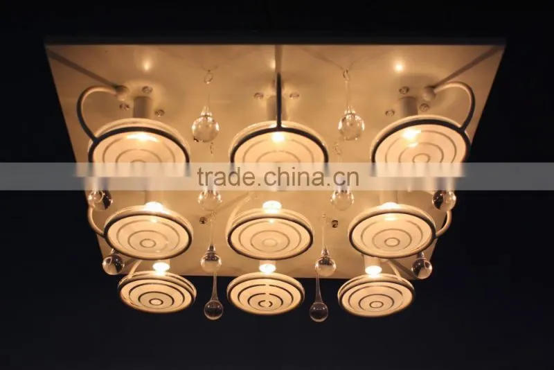 2016 New Decorative Glass Ball Square lighting From China