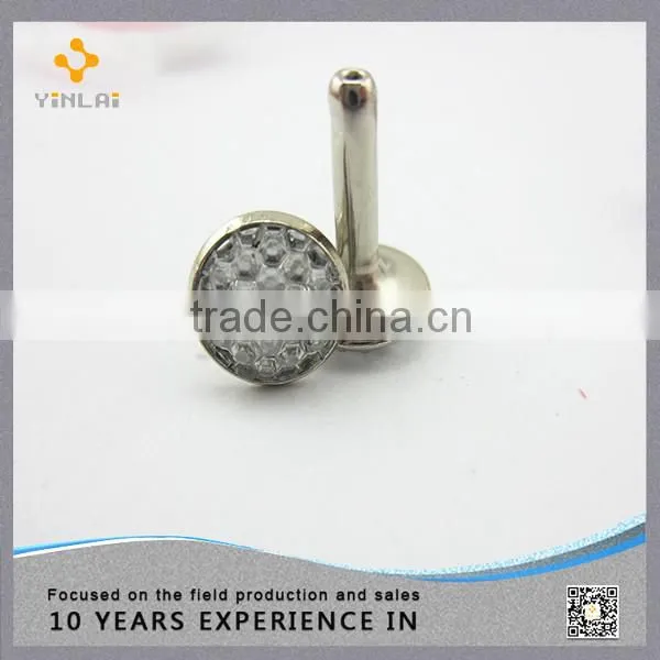 Fashion 10mm Clear Crystal Rivet For Decoration