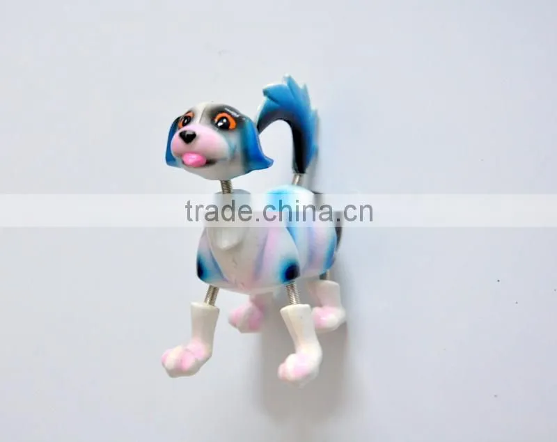 4 inch 3D Plastic Creative Dog Shape Fridge Magnet