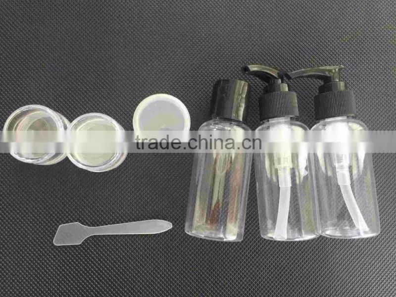 Factory price 7pcs oil and vinegar bottle set travel sets