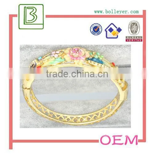 Oval Shape silver Filled Womens Bangle Bracelet