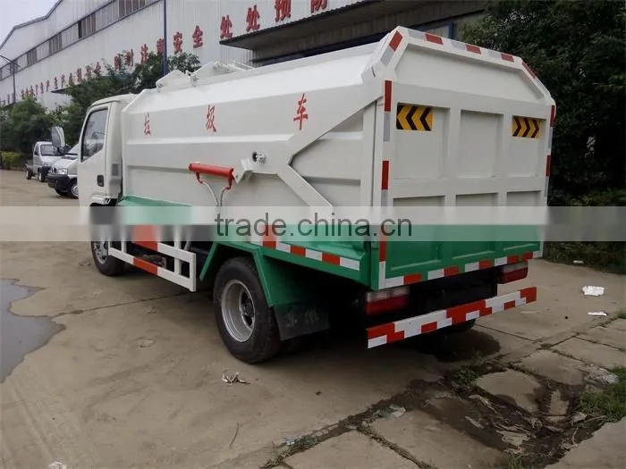 new models dongfeng multifuction seal dump garbage trucks for sale