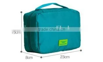 best price fashion nylon travel toiletry bag