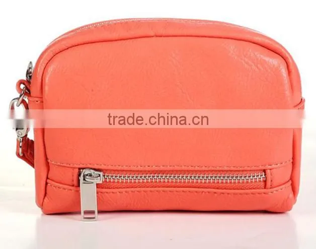 Multifunction candy color PU cosmetic bag, christmas gift bags