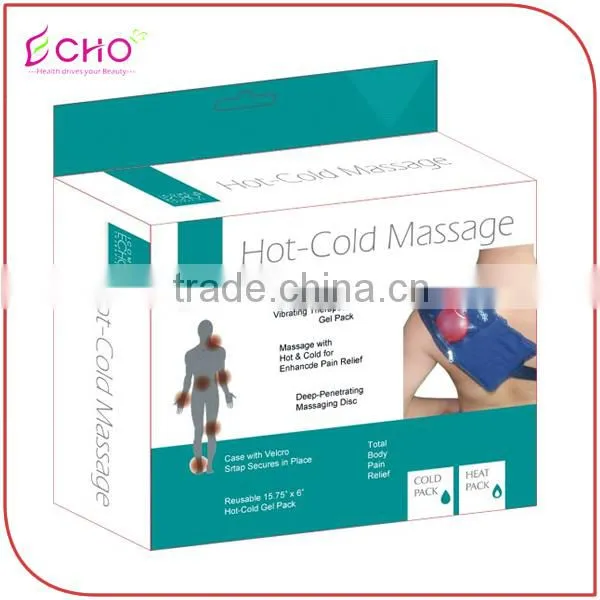Hot-sale Reusable Hot-cold Massage Vibrating Therapeutic Gel Pack