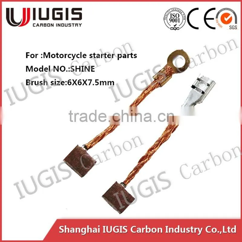SHINE MOTOR BRUSH HIGH COPPER CONTENTED LOW NOISE FOR MOTORCYCLE