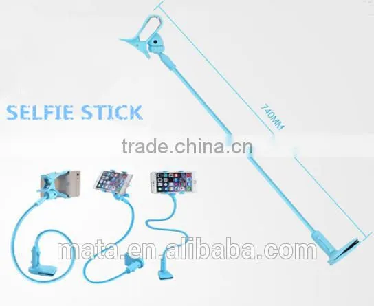 Creative Design Lazy-bones Extendable Selfie Stick With Monopod