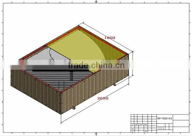 Private garage car rotating platform for turning