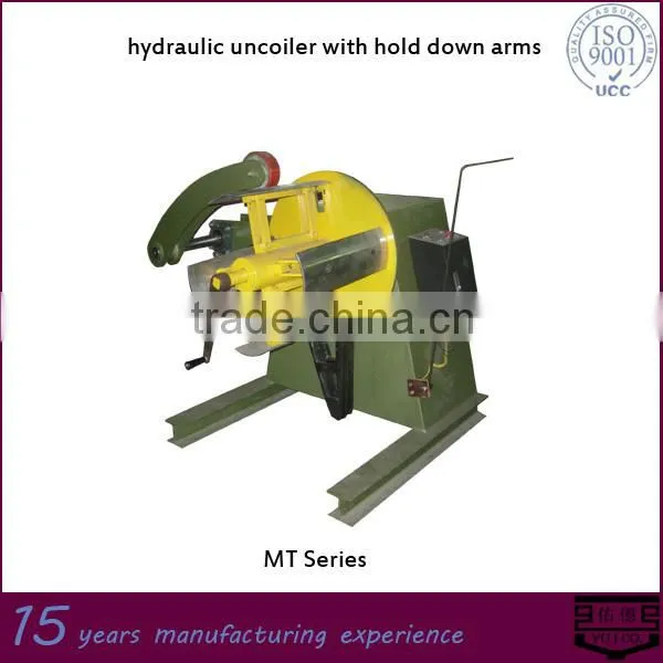 motor power mandrel uncoiler