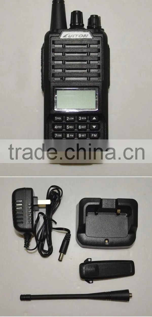 New product LT-118 vhf uhf walkie talkie fm radio