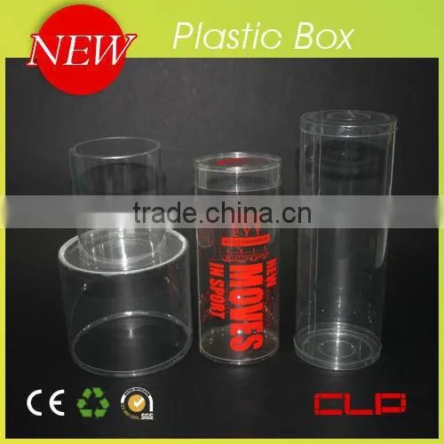 Clear plastic box for playing cards