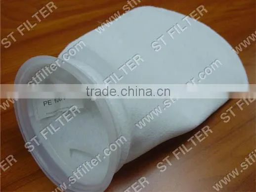 100micron filter bag,4# liquid filter bag