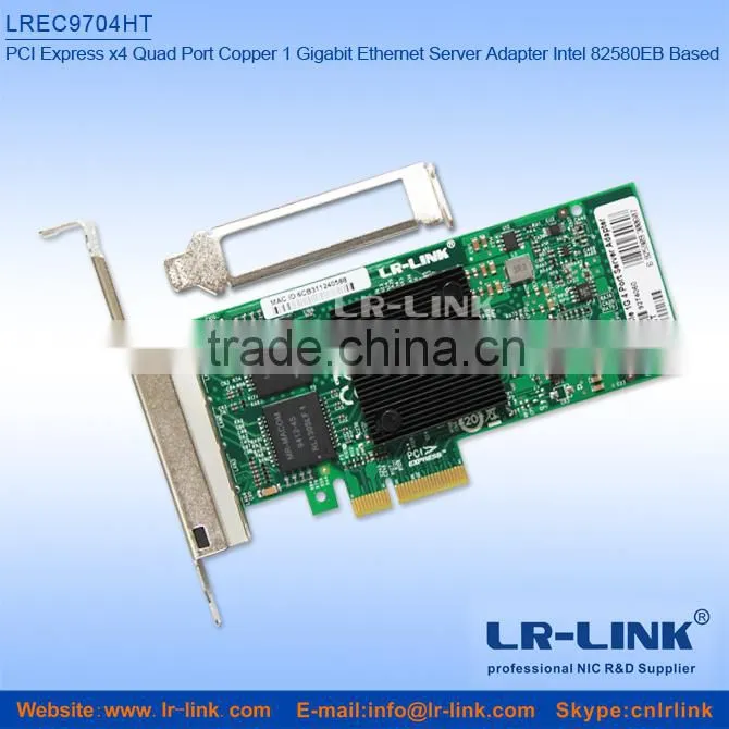 Intel i350 Chipset Dual Port PCIe Network Card Compatible I350-T2