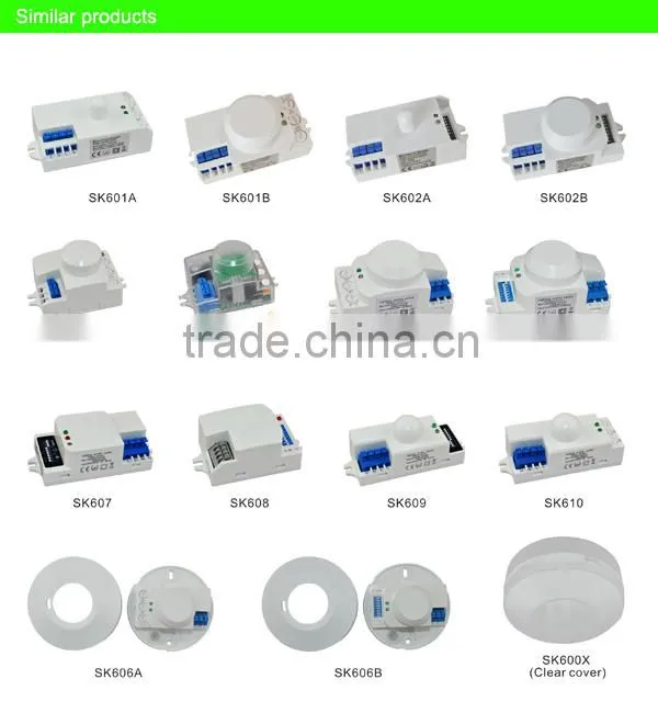 SK608 Mini motion sensor light switch , light sensor switch