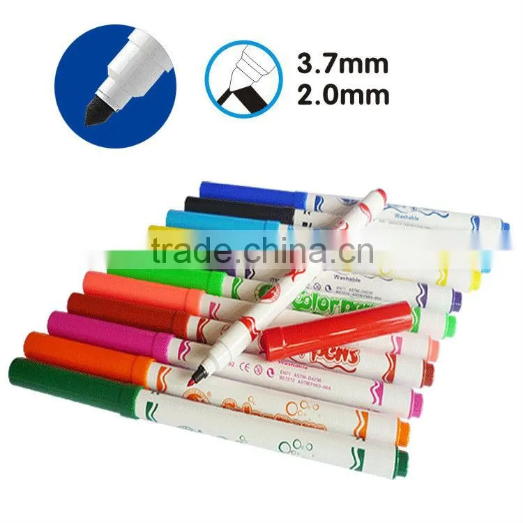 12 water color pen super tip item# 891