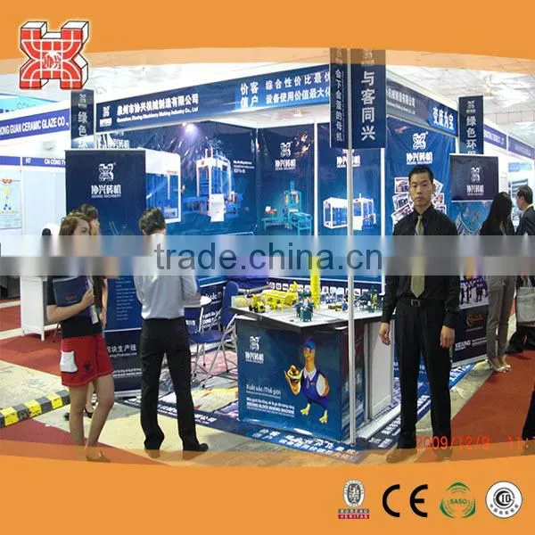 Automatic XQY10-50(QT10-15) concrete/cement block making machine by hydraulic pressure