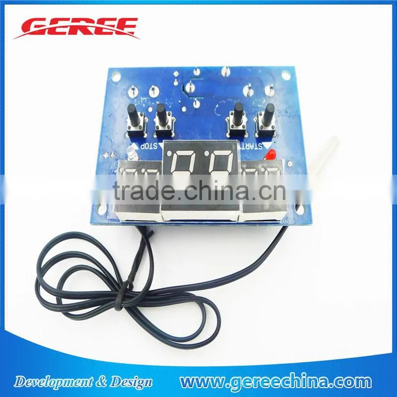12V Intelligent Digital Led Thermostat -9 - 99 degree Temperature Controller