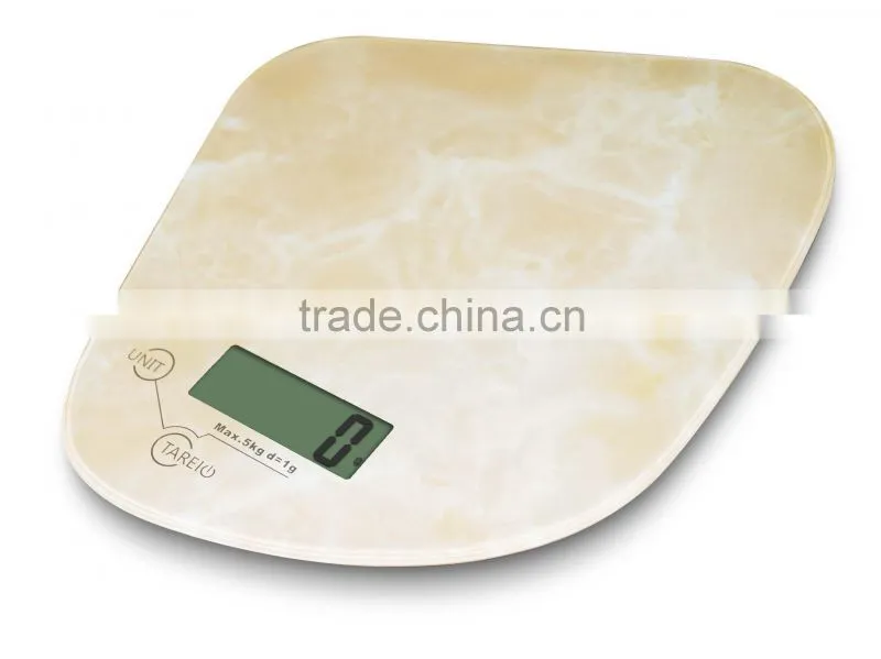 2016 kitchen food scale unique design digital kitchen scale 5kg/1g VKS305 -02