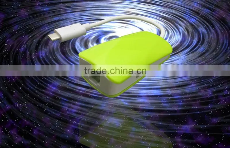 USB 3.1 type c to USB2.0 HUB with lan port and mirco USB PORT compatible with USB2.0/1.2/1.0