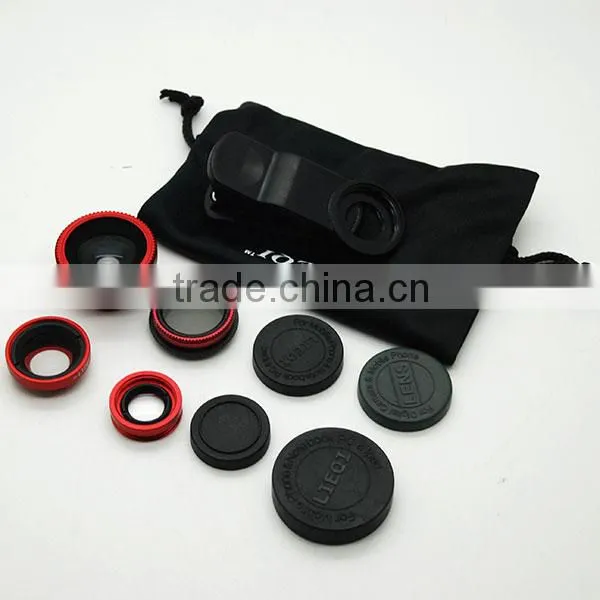 smartphone universal 4 in 1 clip lens for iphone 4 4s 5 5s