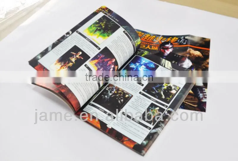 2014 fashion offset periodical business magazine printing company