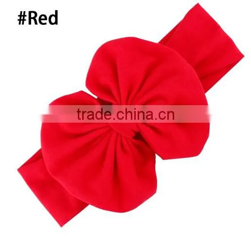 Baby Infant Girls Hair Band Bow Headband Turban Knot Hair Accessories