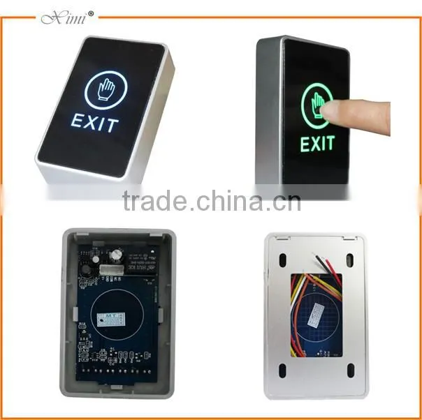 Touch exit button exit switch touch sensor door push exit button for access control systems
