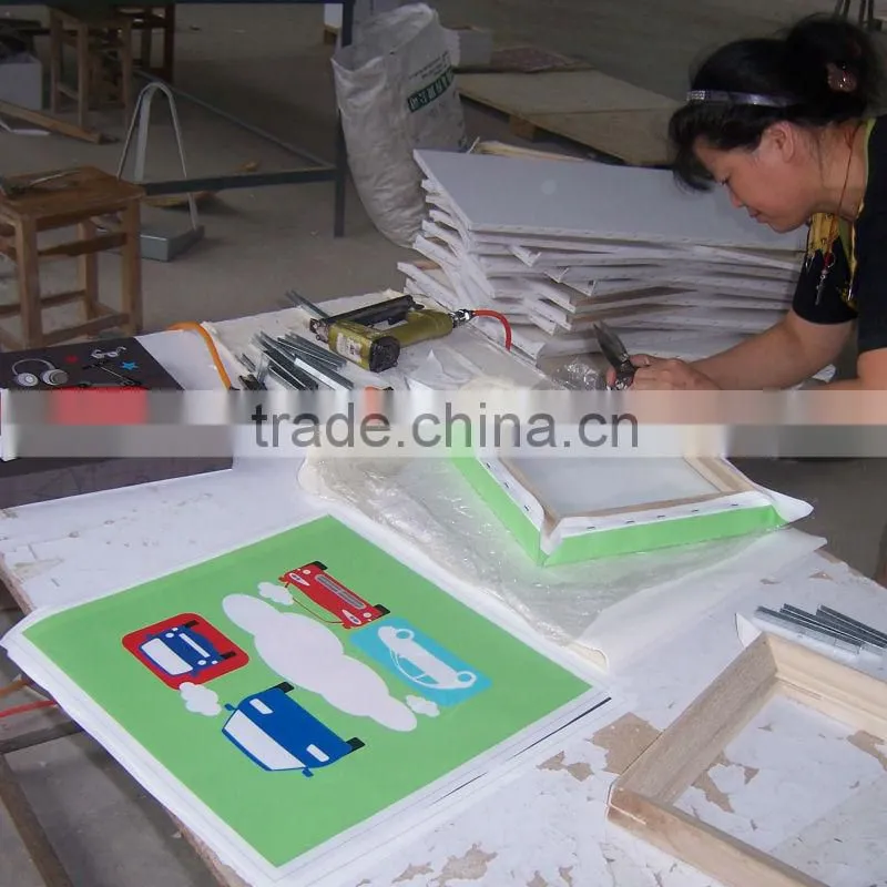 Inkjet Printed stretcher canvas
