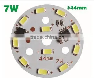 44mm 7W AC led pcb board, driverless LED replacement PCB Board, retrofit LED Board for bulb/ceiling light fixture