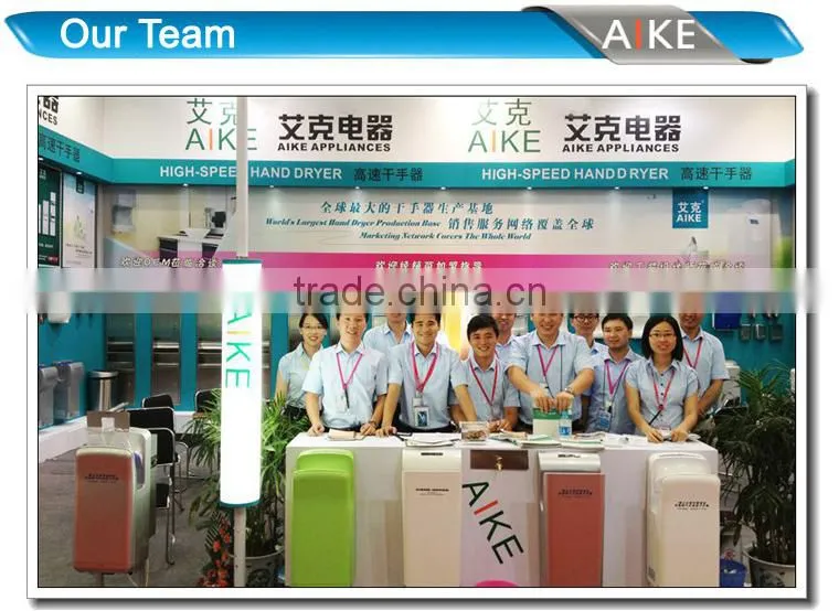 AK2803 Stainless Steel 304 Small High Speed Air Automatic Hand Dryer