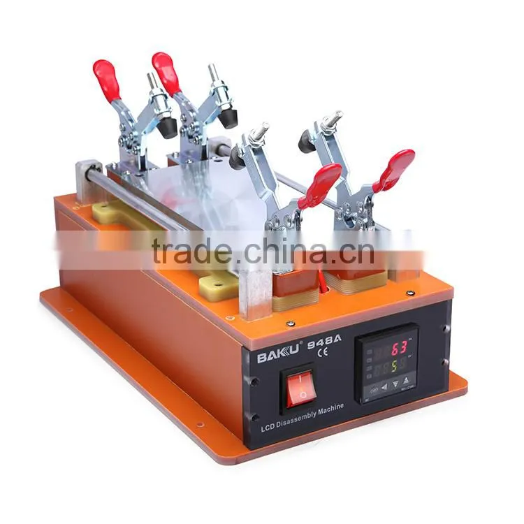 2016 BAKU Hot sale BK-948A wholesale LCD disassembly machine with gorgeous acrylic sheets