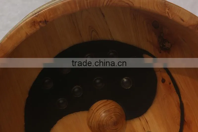 Massage function cedar material wooden foot tub