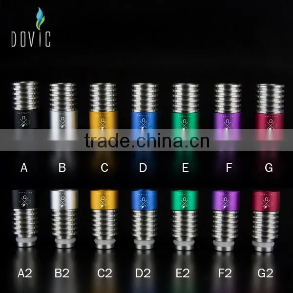 Beautiful logo on ss drip tips