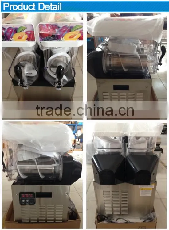 Three beverage dispenser biz machine slush machine for sale