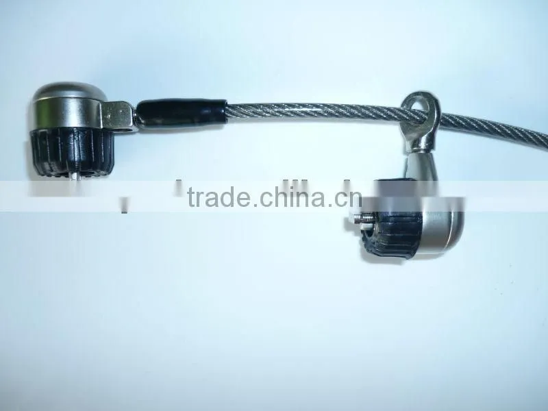 Key Type dual head desktop pc lock laptop lock securitycable computer lock