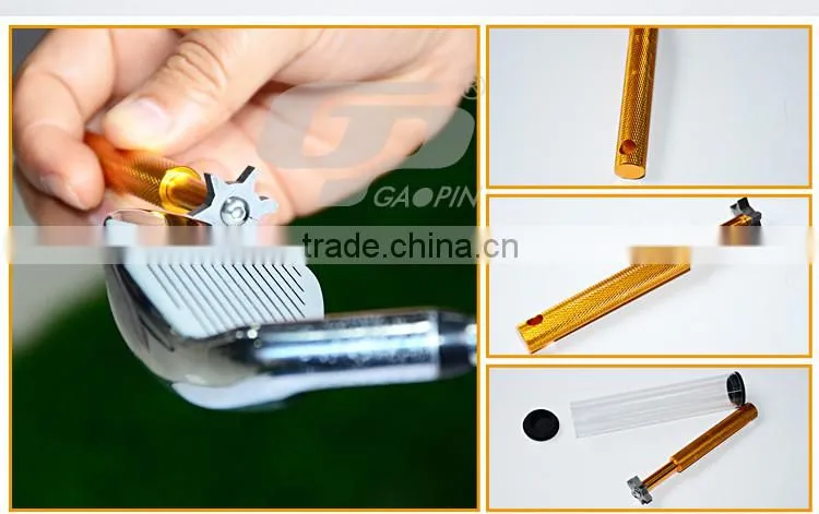 Golf Hot 6 Blade Golf Iron & Wedge Club Groove Tool Sharpener & Cleaner for V U Square