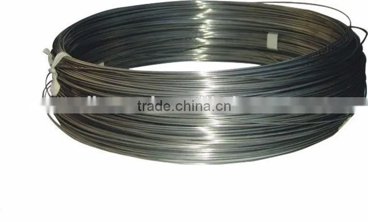 0.8-6.0mm diameter pickling polish surface titanium alloy wire for jewelry