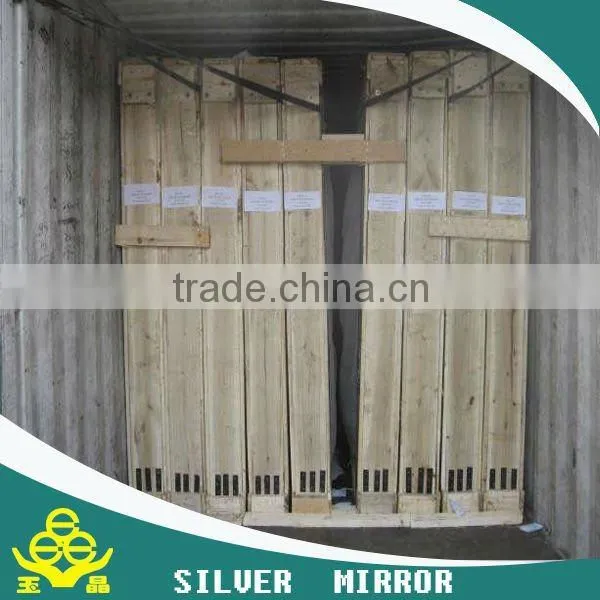 plate glass mirrors price /rate with CE ISO TUV