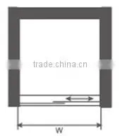 high quality bathroom glass shower screen