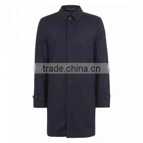 2014 new arriving black 100% cashmere mens overcoat